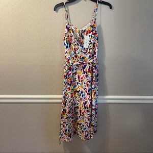 NWT Row A Colorful A-line Dress Size Small